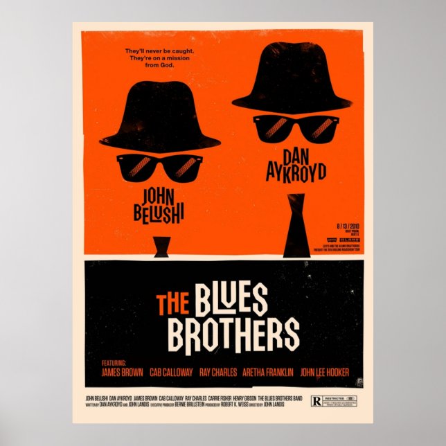 classic movie  The Blues Brothers Poster (Front)