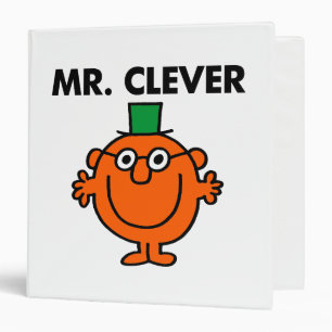Classic Mr. Clever Logo Binder