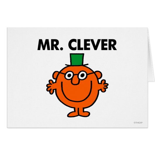Classic Mr. Clever Logo Cards (Front Horizontal)