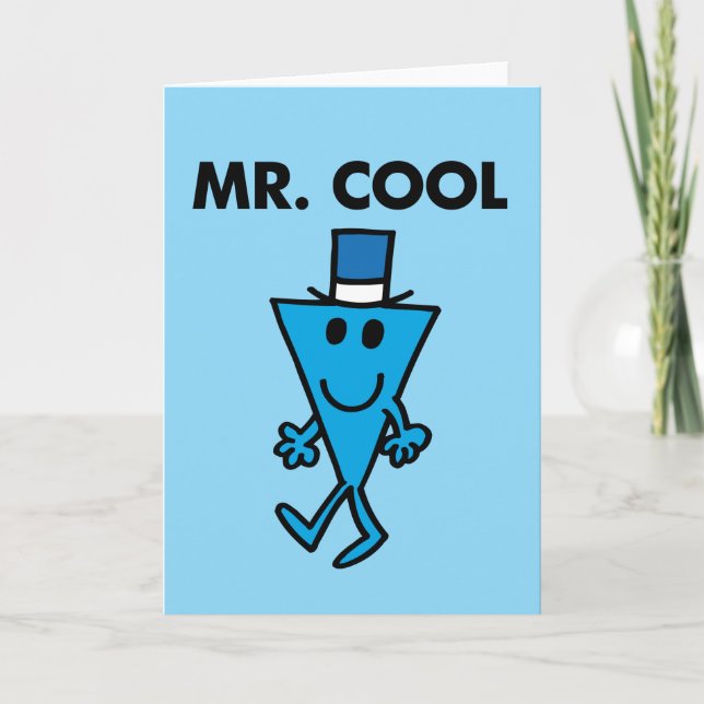 Classic Mr. Cool Pose Card (Front)