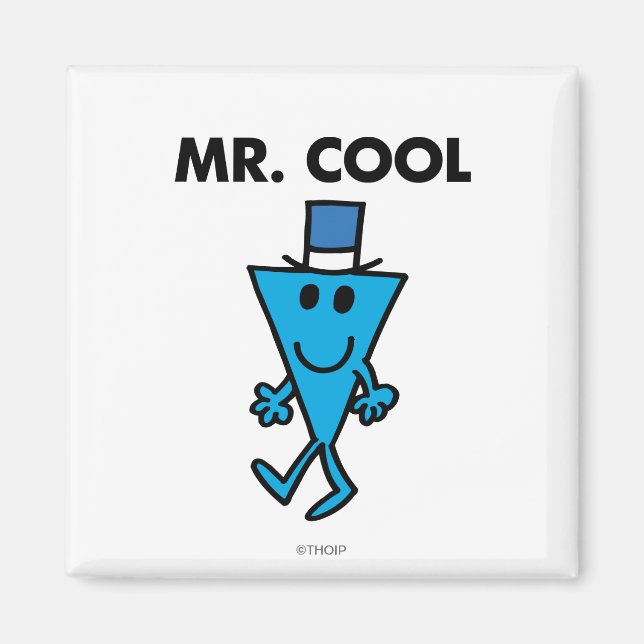 Classic Mr. Cool Pose Magnet (Front)
