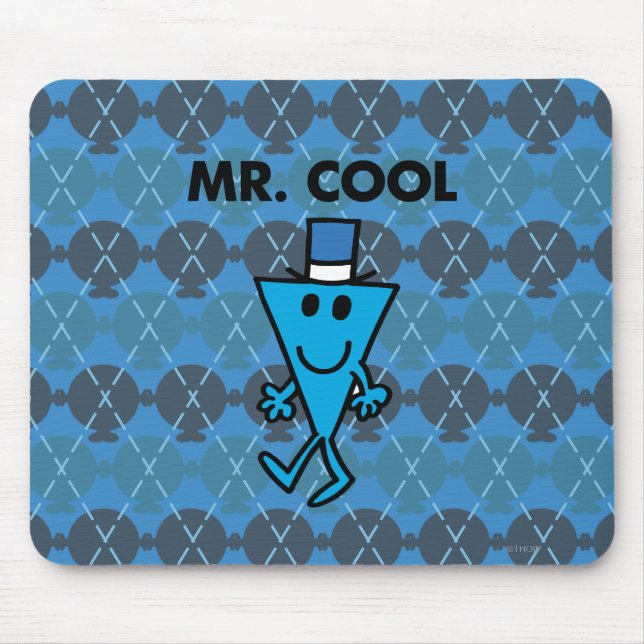 Classic Mr. Cool Pose Mouse Pad (Front)