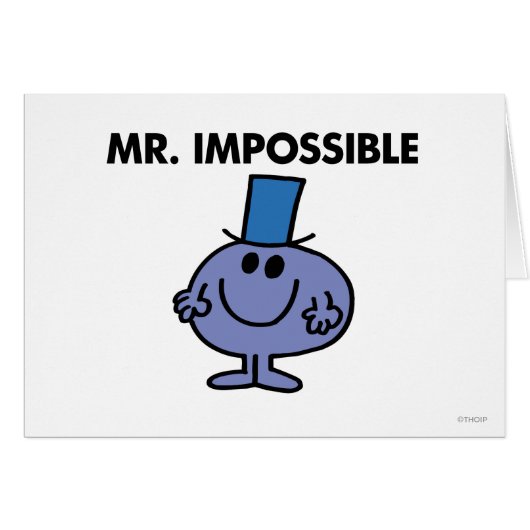 Classic Mr. Impossible Cards (Front Horizontal)