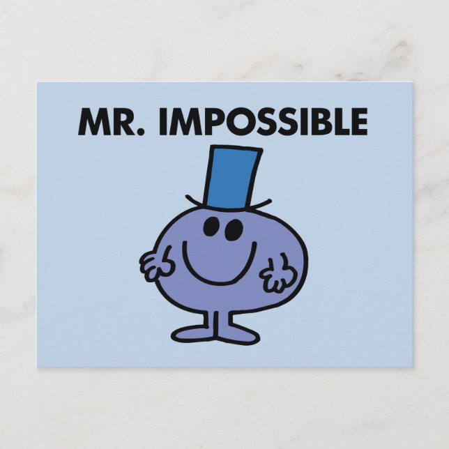 Classic Mr. Impossible Postcard (Front)
