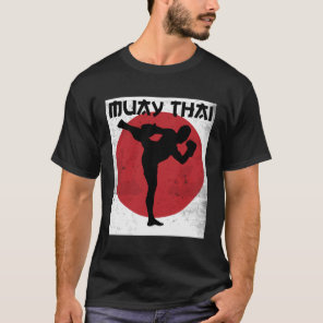 Classic Muay Thai T-Shirts For Men Women Mma Kickb