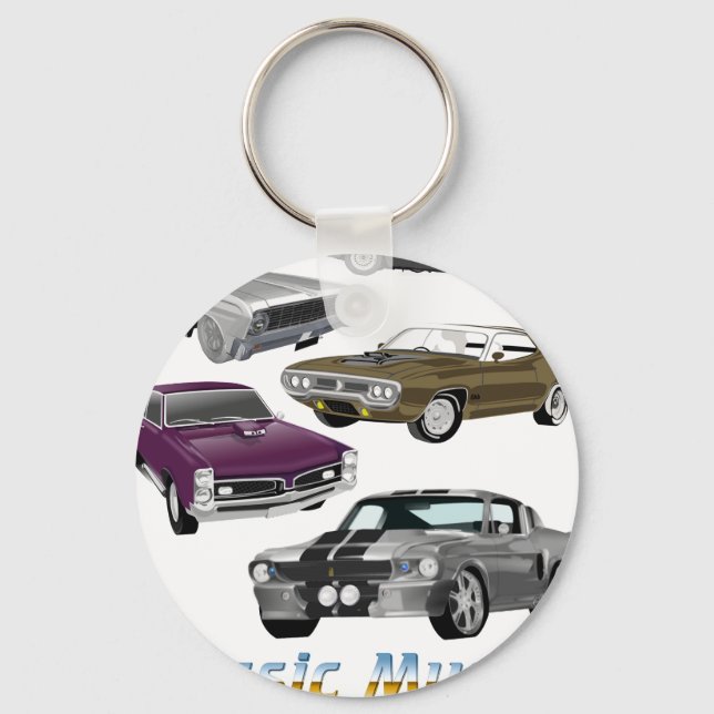 classic mucle keychain (Front)