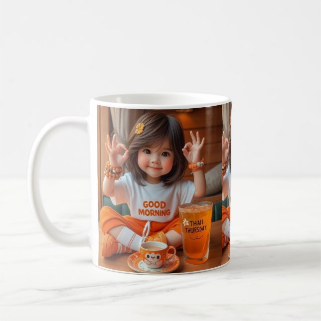 Classic Mug, 11 oz Coffee Mug (Left)