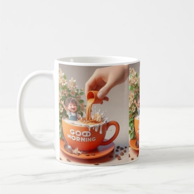 Classic Mug, 11 oz Coffee Mug (Left)