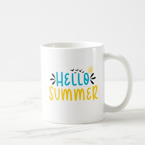 Classic Mug 11 oz Hello summer Sun Coffee Mug