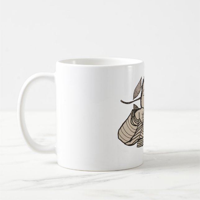 Classic Mug, 11 oz, Morning already? Coffee Mug (Left)