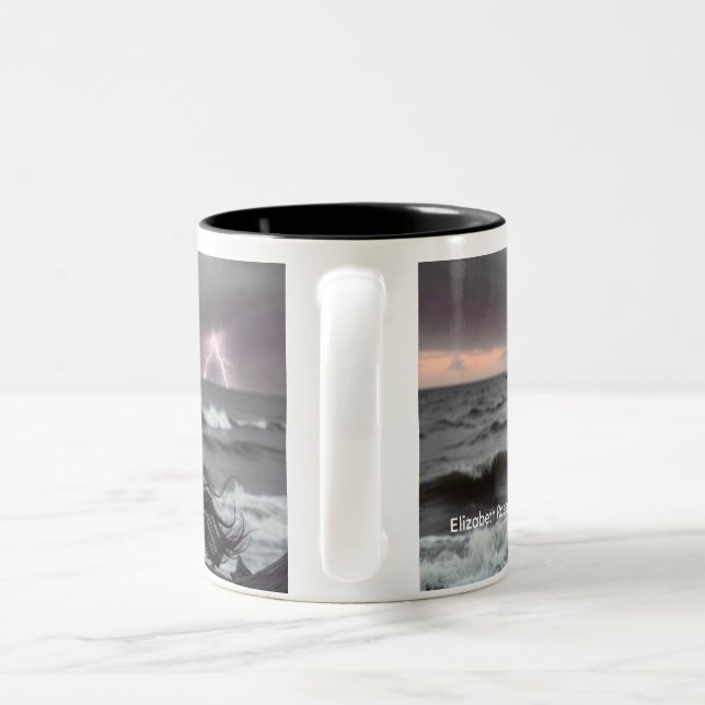 Classic Mug, 11 oz Two-Tone Coffee Mug (Handle)