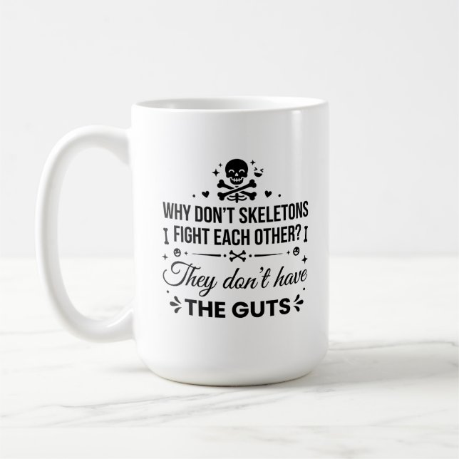Classic Mug 15 oz Funny Dad Joke Mugs (Left)