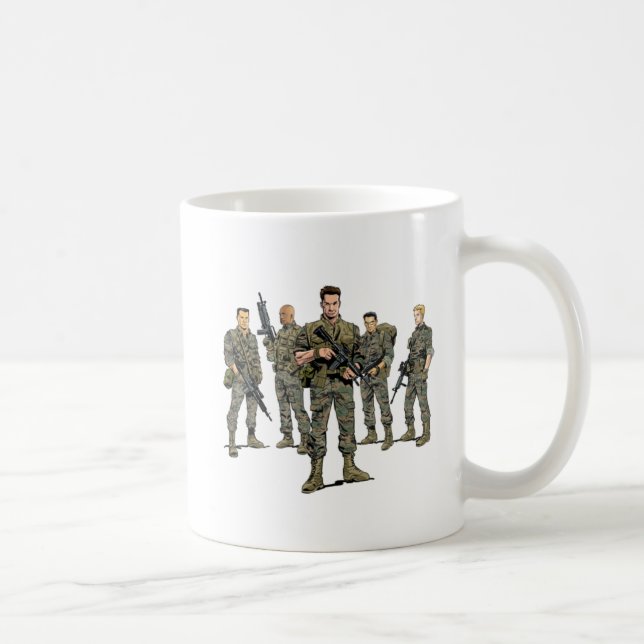 Classic Mug - "Blowback" Marines & Logo (Right)
