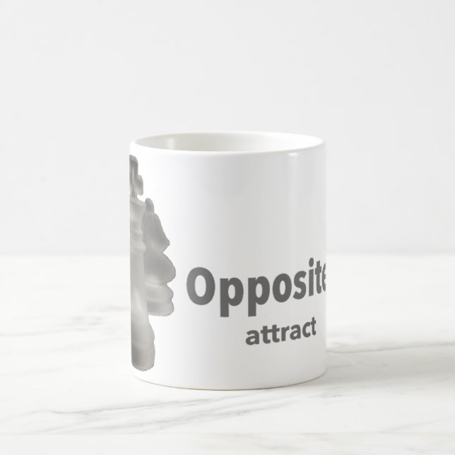 Classic Mug Expression "Opposites Attract" (Center)