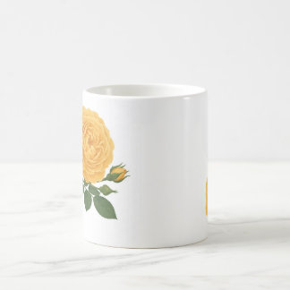 Classic Mug— Floral Series yellow rose Mug