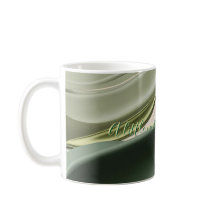 Classic mug in stylish abstract graphic