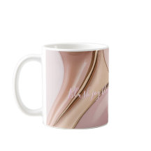 Classic mug in stylish abstract graphic