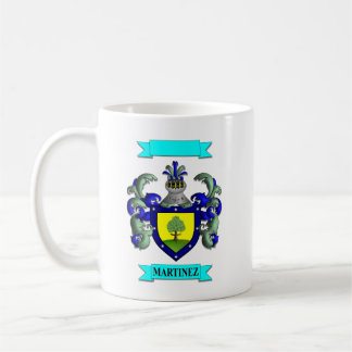 Classic Mug Martinez Surname And Shield