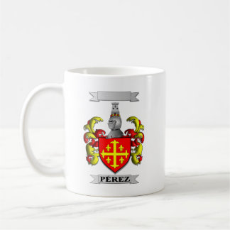 Classic Mug Perez Surname And Shield