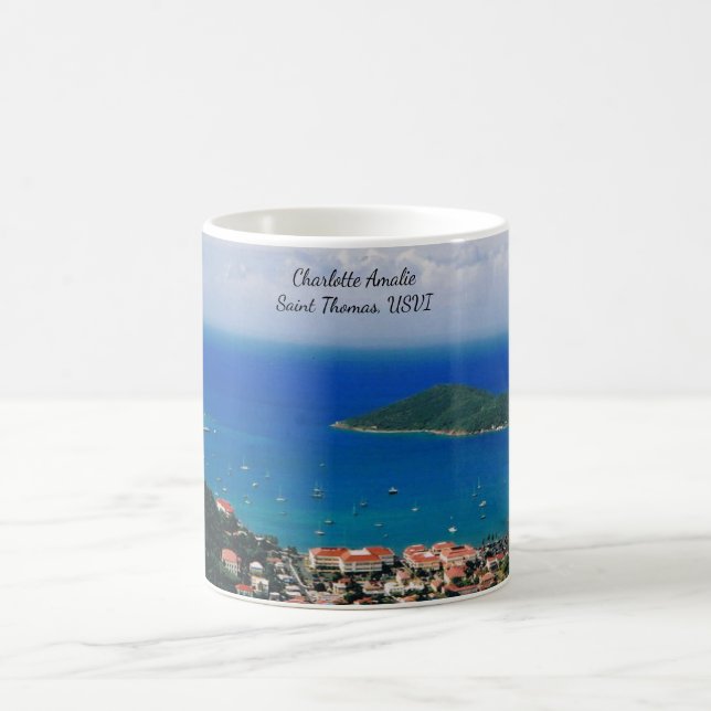 Classic Mug with Caribbean Scene (Center)