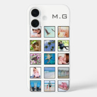 Classic Multiple Square Custom Photo Collage