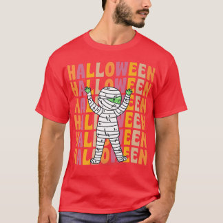 Classic Mummy 70s 80s Retro Vintage Style Hallowee T-Shirt