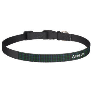 Classic Murray Tartan Plaid Custom Dog Collar