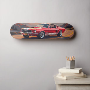 Classic Muscle Car 1967 Skateboard