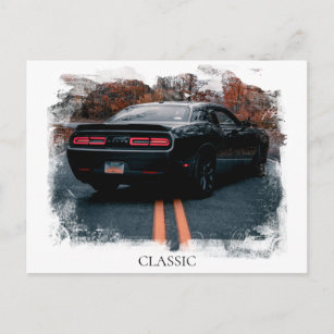 Dodge Challenger Postcards - No Minimum Quantity | Zazzle