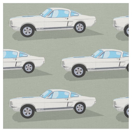 Classic Muscle Car Fabric