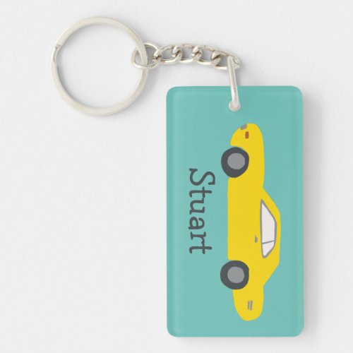 Classic Muscle Car Hotrod Vintage CUSTOMIZE IT  Keychain