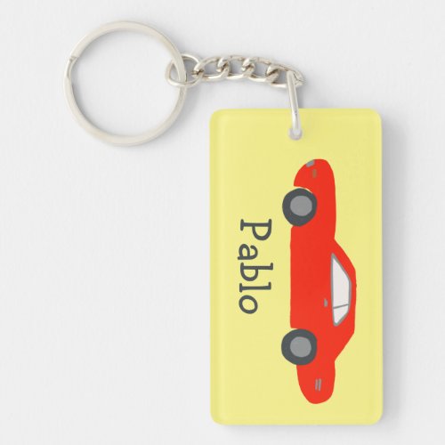 Classic Muscle Car Hotrod Vintage CUSTOMIZE IT  Keychain