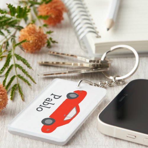 Classic Muscle Car Hotrod Vintage CUSTOMIZE IT  Keychain