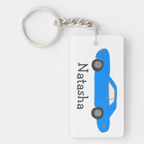 Classic Muscle Car Hotrod Vintage CUSTOMIZE IT Keychain