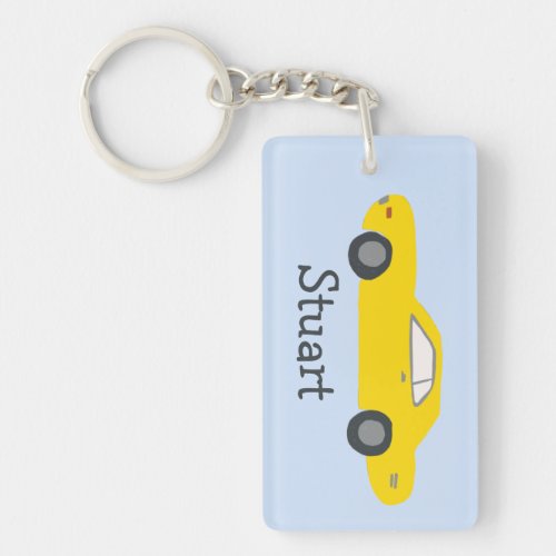 Classic Muscle Car Hotrod Vintage CUSTOMIZE IT Keychain