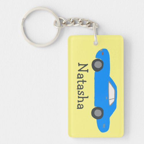 Classic Muscle Car Hotrod Vintage CUSTOMIZE IT Keychain