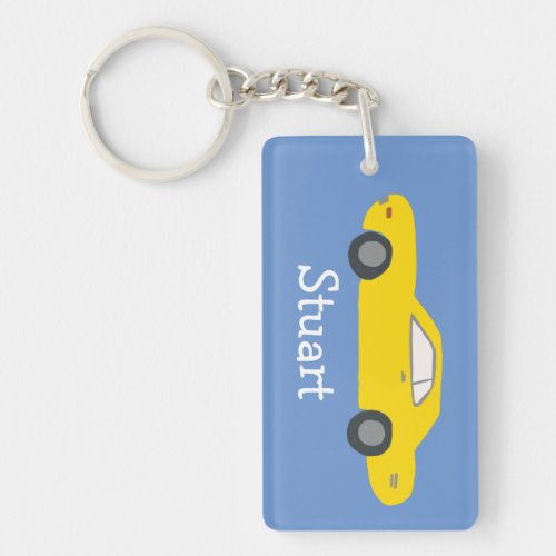 Classic Muscle Car Hotrod Vintage CUSTOMIZE IT  Keychain