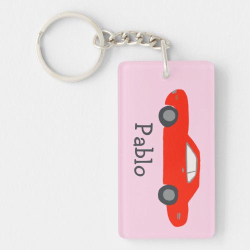 Classic Muscle Car Hotrod Vintage CUSTOMIZE IT Keychain