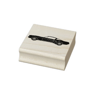 Classic Muscle Car Rubber Stamp