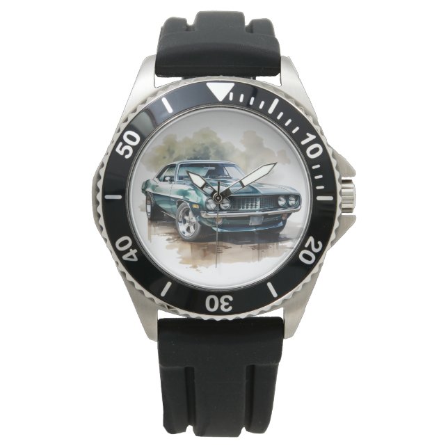 Classic Muscle Car Watch (Front)