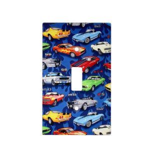 Classic Muscle Cars Light Switch Cover