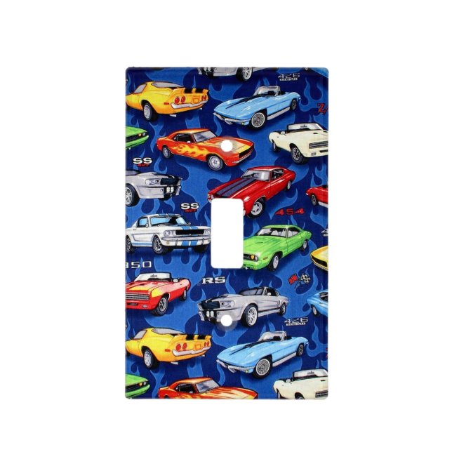 Classic Muscle Cars  Light Switch Cover (Front)