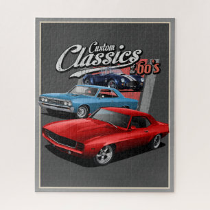 Classic Muscle Cars of the Sixties Jigsaw Puzzle