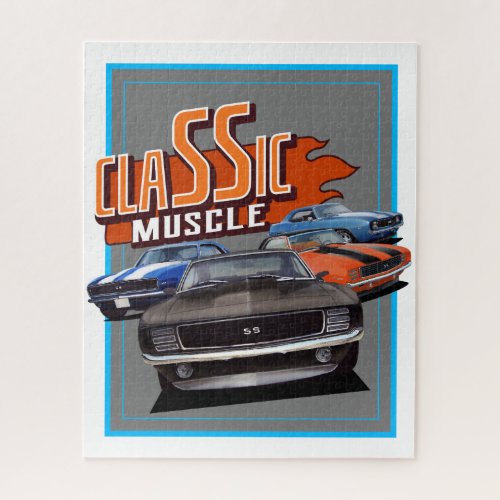 ClaSSic Muscle Jigsaw Puzzle