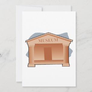 Classic Museum Architecture Invitation
