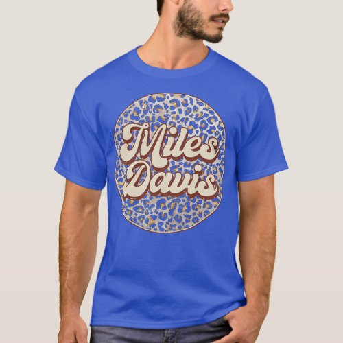 Classic Music Davis Personalized Name Circle Birth T_Shirt