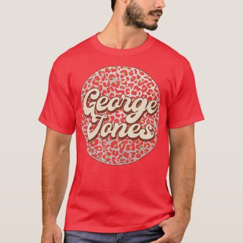 Classic Music Jones Personalized Name Circle Birth T_Shirt
