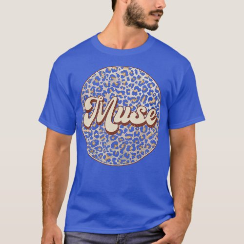Classic Music Muse Personalized Name Circle Birthd T_Shirt