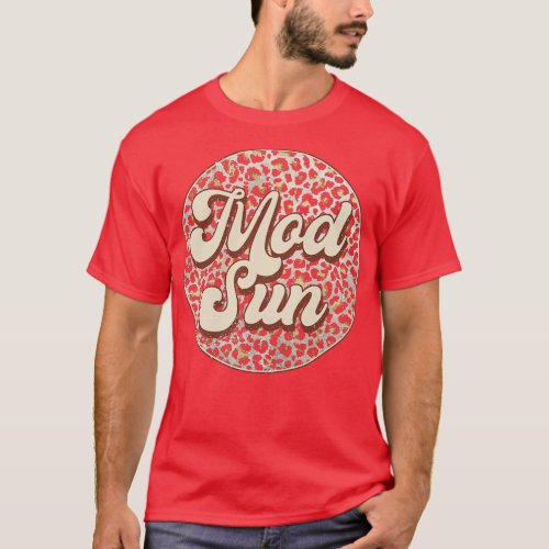 Classic Music Sun Personalized Name Circle Birthda T_Shirt