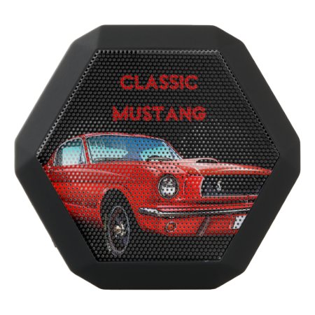 Classic Mustang Portable Boombot Rex Black Bluetooth Speaker